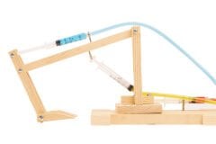 Ekskavatör Yapalım Hidrolik Kaldıraç Sıvı Basıncı Deney Seti