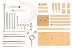 Ekskavatör Yapalım Hidrolik Kaldıraç Sıvı Basıncı Deney Seti