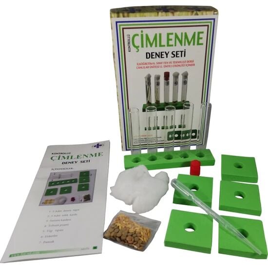 Fenset Kontrollü Çimlenme Eğitici Deney Seti