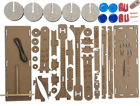 Makara Çıkrık Palanga (Basit - Bileşik Makine Seti)