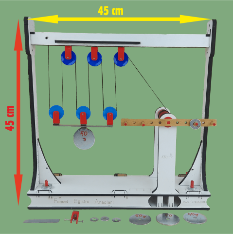 4lü Laboratuvar Tipi Bileşik Makineler Avantajlı Set