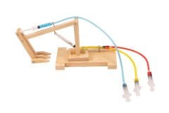 Ekskavatör Yapalım Hidrolik Kaldıraç Sıvı Basıncı Deney Seti