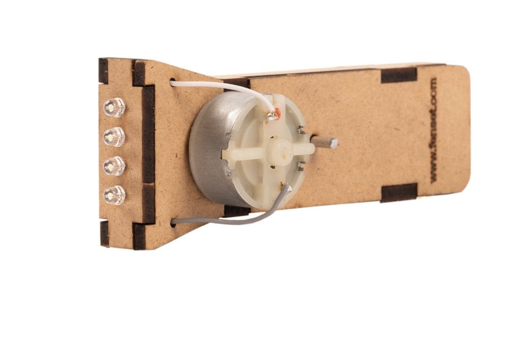 Dinamolu El Feneri Yapalım Deney Seti