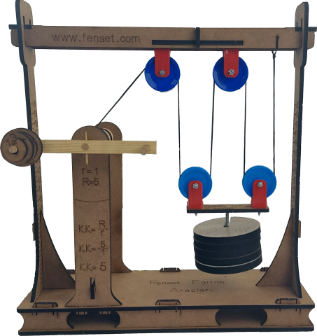 Makara Çıkrık Palanga (Basit - Bileşik Makine Seti)