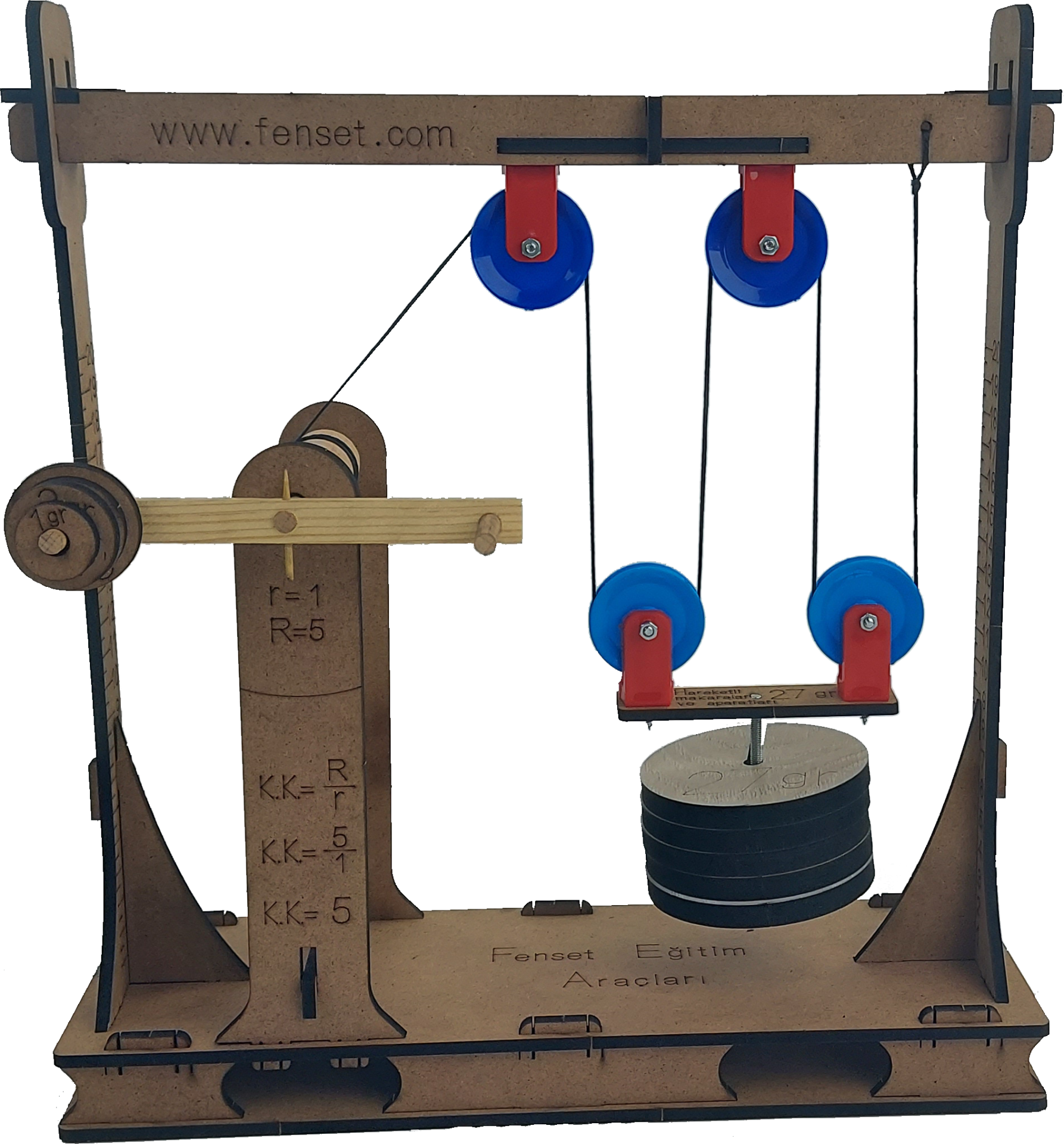 Makara Çıkrık Palanga (Basit - Bileşik Makine Seti)